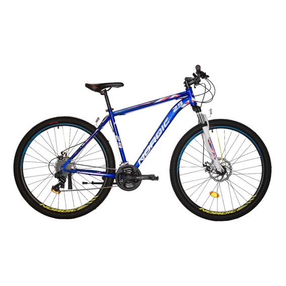 Bicicleta Nordic X1 By Slp R29 Shimano 21v Disco Suspension