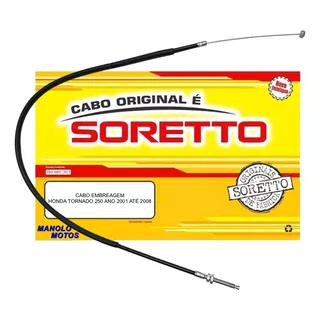 Cabo Soretto Original Embreagem Xr 250 Tornado