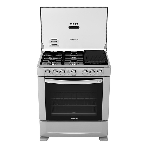 Cocina De Piso 76 Cm Inoxidable Mabe - Emp7620sx0