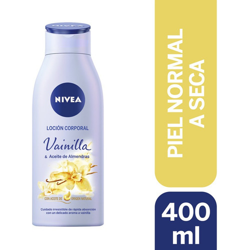 Loción Corporal Nivea Vainilla & Aceite De Almendras 400ml