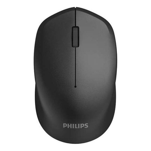 Mouse inalámbrico Philips  300 Series SPK7344 black