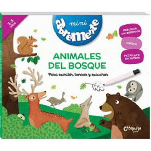 Abremente 3 A 5 Años. Animales Del Bosque | Librerías Bros