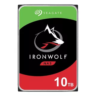  Hd Pc 10tb Interno Sata3 7200rpm 256mb Ironwolf Nas Seagate St10000vn000 Cor Prateado