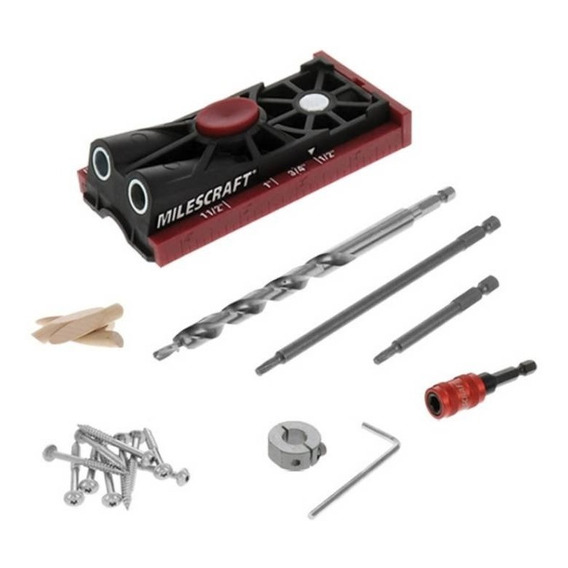 Kit Para Unión De Maderas Milescraft Pocketjig200 *ub*