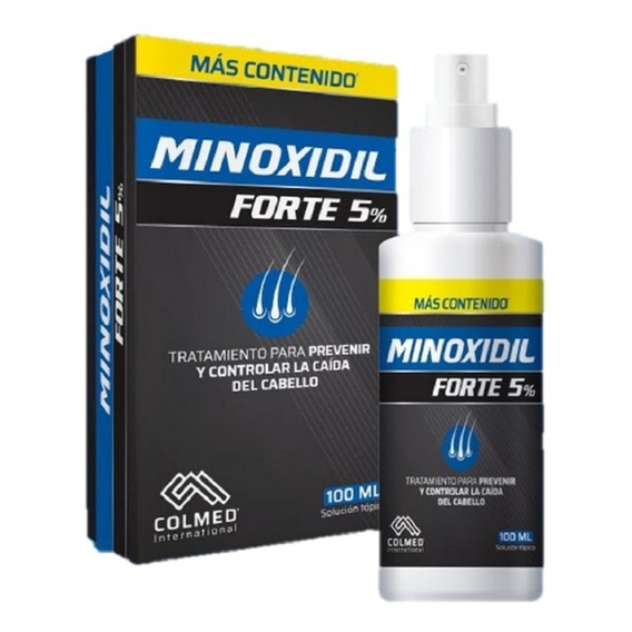 Minoxidil Forte 5% Colmed 100ml - mL a $512
