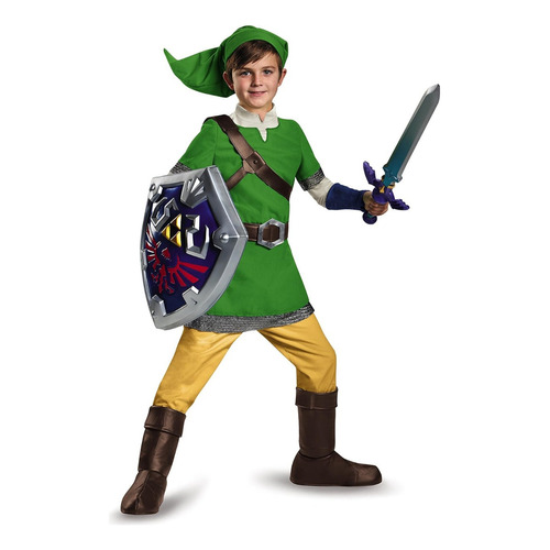 The Legend Of Zelda Hyrulian Shield- Escudo Link (disfraz) Color Unico