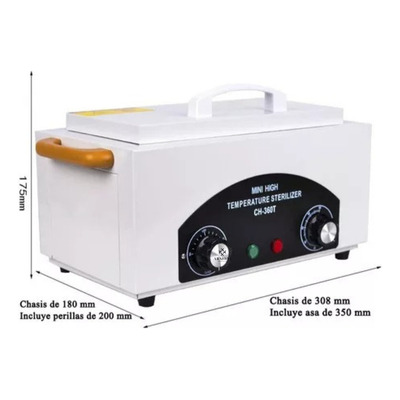 Esterilizador Secador Calor 300w Desinfección Acero Inox 2.2