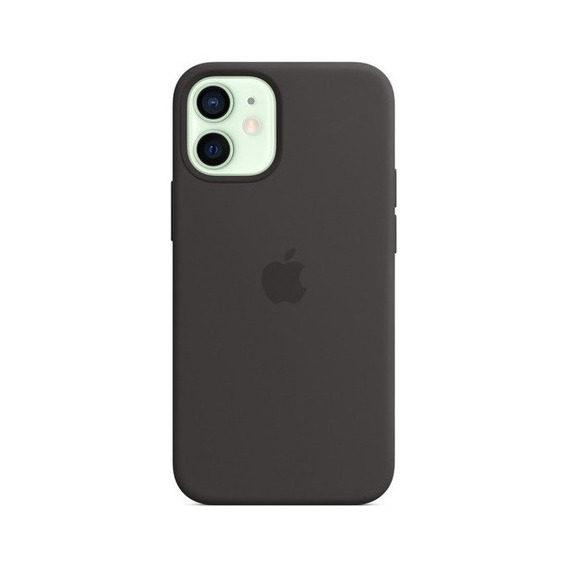 Funda De Silicona Apple Con Magsafe Para iPhone 12 Mini Nombre Del Diseño Negro Color Negro - Distribuidor Autorizado