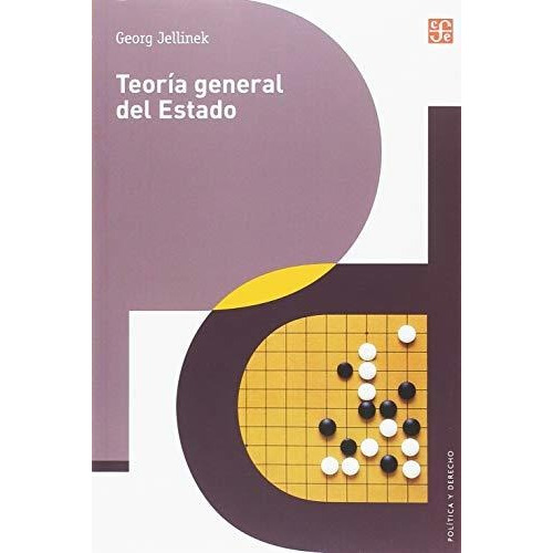 Teoria General Del Estado - Georg Jellinek - Fce - Libro