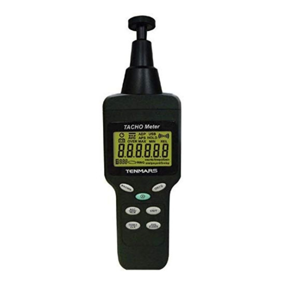 Tacómetro Tenmars Tm-4100d Medición Velocidad Digital