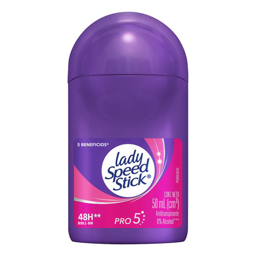 Desodorante Roll-On Lady Speed Stick Pro 5 Mujer 50ml