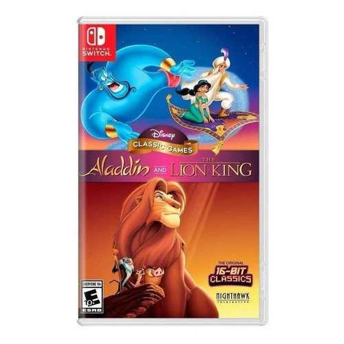 Disney Classic Games: Aladdin and The Lion King  Disney Interactive Studios Nintendo Switch Físico