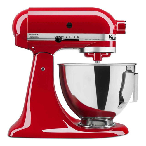 Batidora 4.5 Qtz Ultra Power Kitchenaid Empire Red Ksm85pber