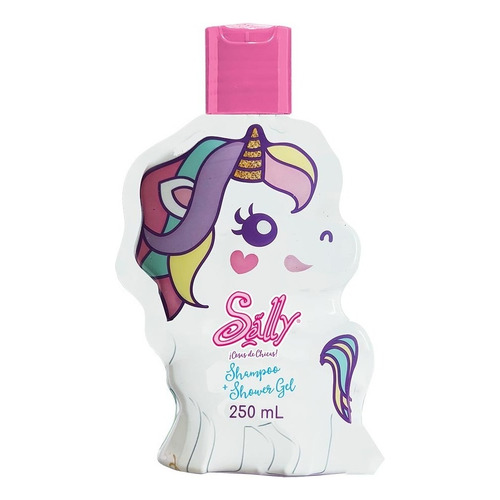 Shampoo Sally Unicornio 2en1 250ml Algabo