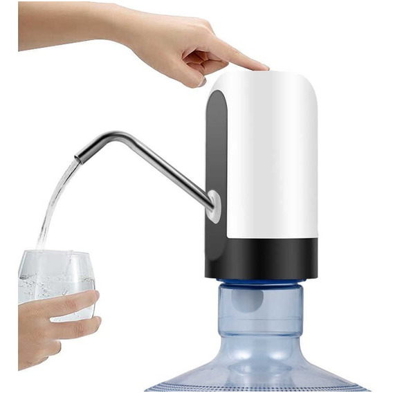 Dispenser Automatico Electrico Agua De Bidon Recargable Usb