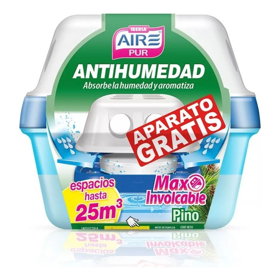 Aire Pur Antihumedad Max Involcable Fragancia Pino 250g