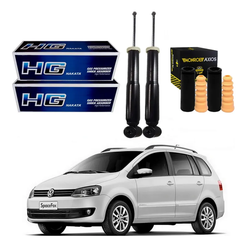Kit Amortecedor Traseiro Spacefox 1.6 2010 A 2014