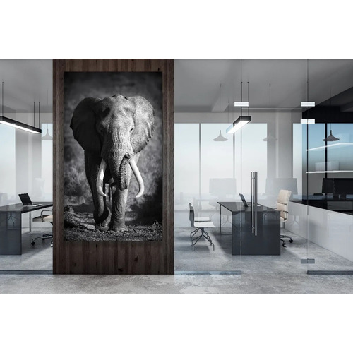 Canvas | Mega Cuadro Decorativo | Elefante Moderno | 60x40