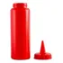 Pote Para Salsas Dispensador Mayonesa Ketchup 750 Ml Color Rojo