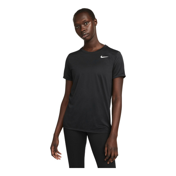 Polera Nike Drifit Mujer Negro