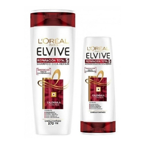  Elvive Reparacion Total 5 Shampoo 370ml + Aco 200ml