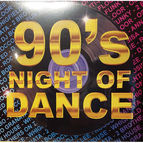 Lp Vinilo 90's Night Of Dance Nuevo Sellado Versión del álbum Estándar