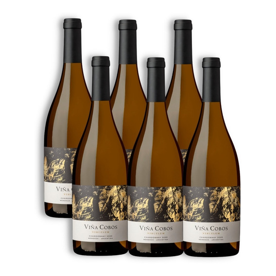 Vino Viña Cobos Vinculum Chardonnay Caja X6u 750ml Mendoza