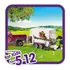 Schleich North America Pick Up With Horse Trailer Playset