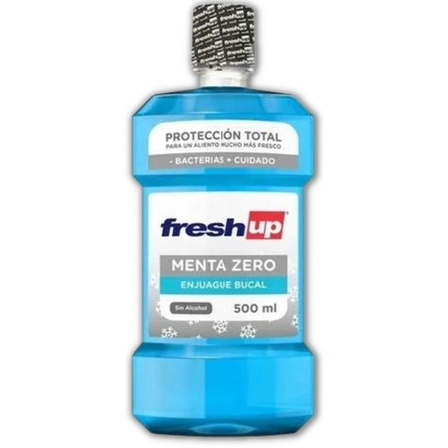 Enjuague bucal Fresh Up 500ml zero alcohol extra protección 