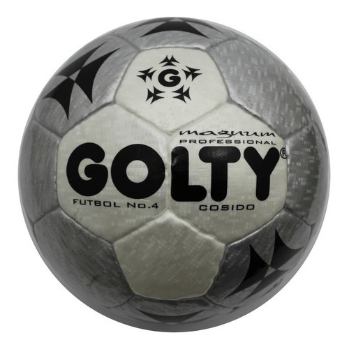 Balon Futbol Profesional Golty Magnum No.4 Color Gris claro