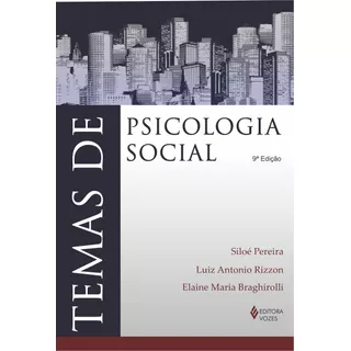 Temas De Psicologia Social, De Rizzon, Luiz Antonio. Editora Vozes Ltda., Capa Mole Em Português, 2013