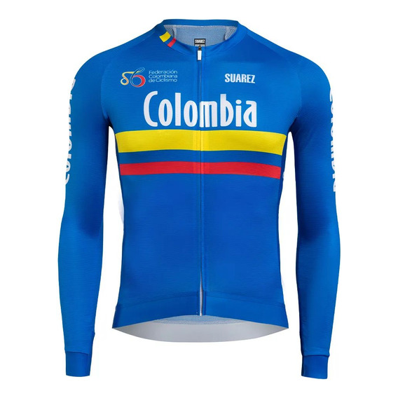 Jersey Ciclismo M/l Hombre Suarez Colombia Federación 2.3