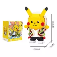 Rompecabezas 3d Bloques Armables Pikachu Pokemon Blocks