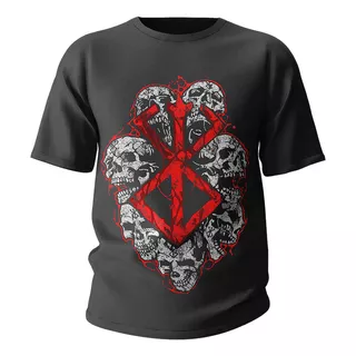 Remera Berserk Guts Estigma Marca De Sacrificio Anime Seinen