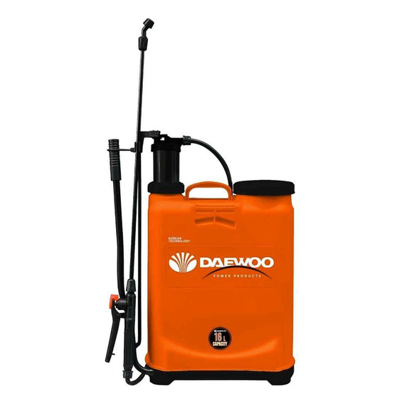 Fumigador Pulverizador Tipo Mochila Manual 16 Lts. Daewoo   