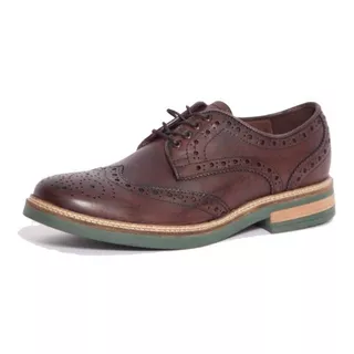 Viceversa - Zapatos Brogue Café Para Hombre -100% Piel