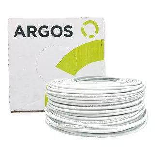 Cable Eléctrico Cal. 10 Argos 100mt Cobre Puro 