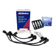 Kit Cables Y Bujias Corsa Classic 1.4 1.6 8v Gm Acdelco
