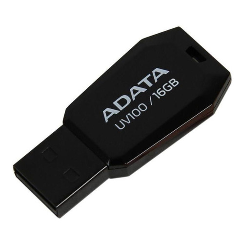 Memoria USB Adata UV100 16GB 2.0 negro