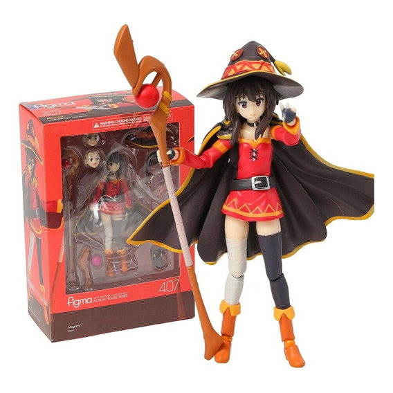 Figura De Acción Figma 407 De Konosuba Megumin, Modelo De Ju