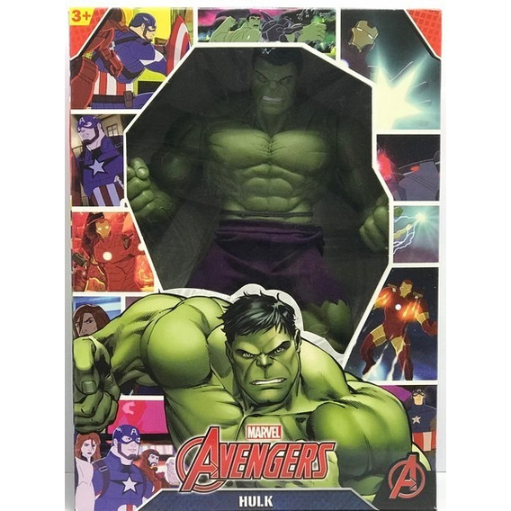 Avengers Hulk Muneco Gigante 50 Cm Lny 516 Loonytoys