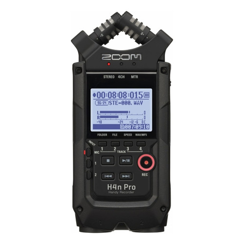 Grabadora Digital Profesional Zoom H4n Pro 4-track Portable  