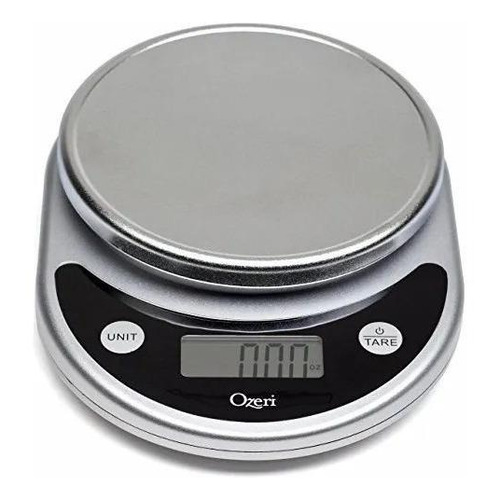 Báscula de cocina digital Ozeri ZK14 pesa hasta 5.1kg black