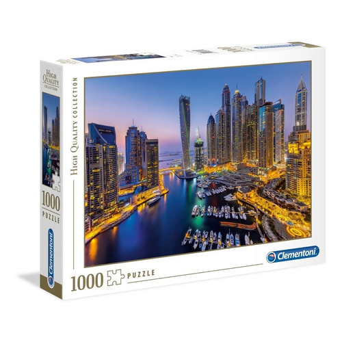 Puzzle Rompecabeza Clementoni X1000 Piezas Dubai 39381 