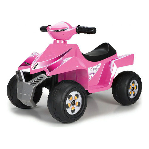 Moto Eléctrica Feber Quad Racy Pink 6v Color Rosa