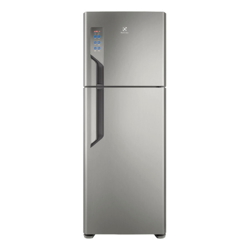 Heladera frost free Electrolux Top Freezer TF56 plata con freezer 474L 127V
