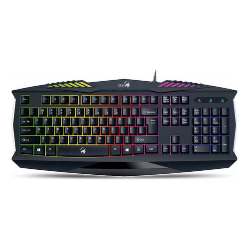 Teclado Inteligente Gaming Genius Gx K220 Color del teclado Negro