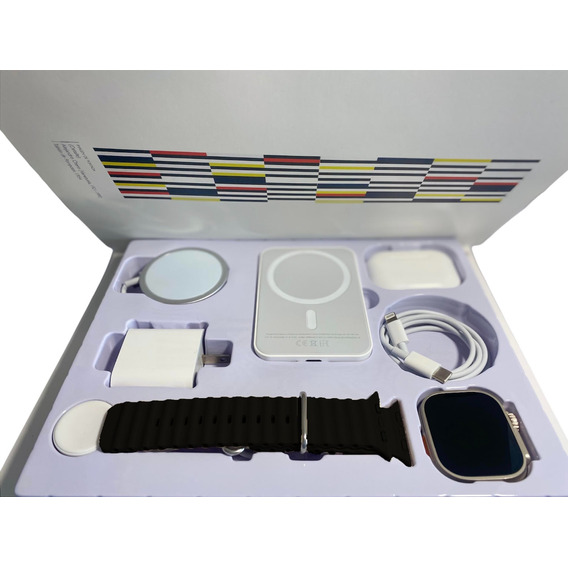 Kit iPhone Smartwatch Magsafe Usb-c Airpodspro 2dageneración