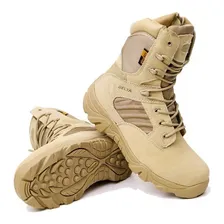 Botas Tácticas Militares Han Wild Caza Color Ocre 3c Botas Tácticas Militares Han Wild Caza Color Ocre 3c