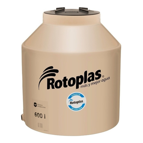 Tanque de agua Rotoplas Tinaco Tricapa vertical polietileno 600L de 112 cm x 97 cm